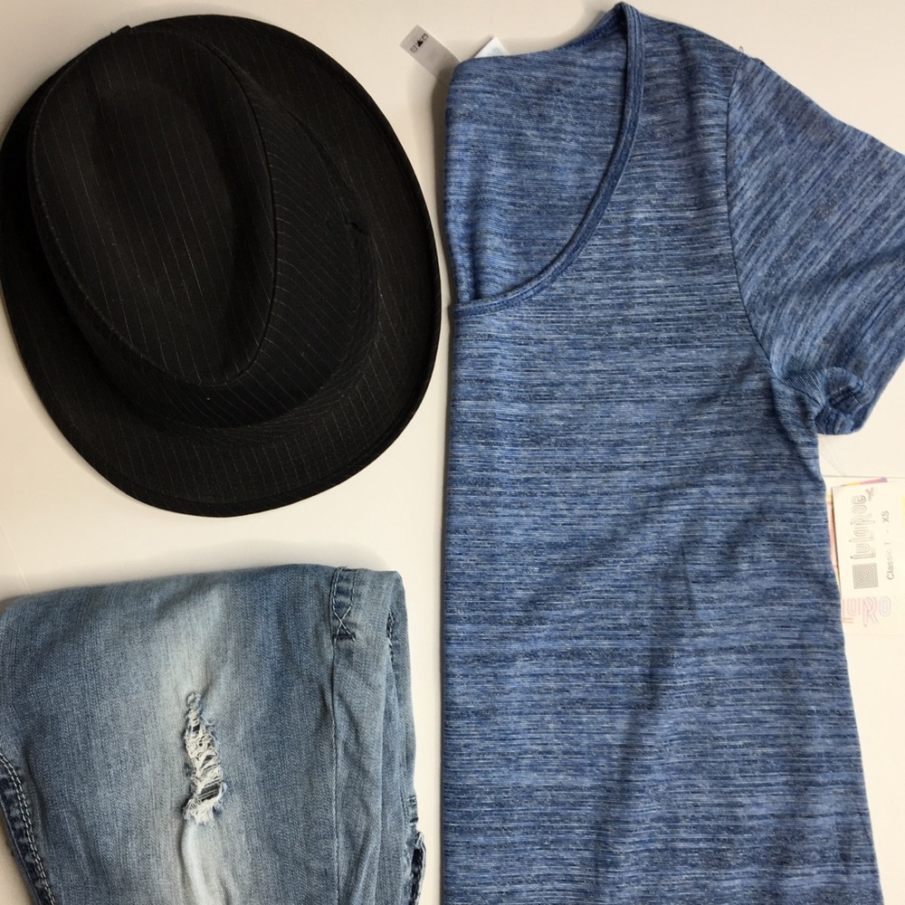 Blue Denim Classic Tee NWT